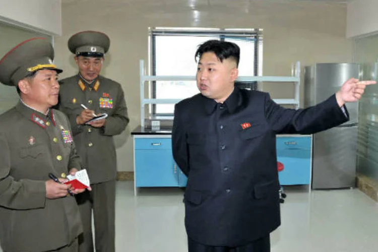 Os Estados Unidos não acreditavam que os mísseis haviam sido movidos para um local de lançamento alternativo, mas que estavam em uma área sem operação (REUTERS/KCNA)