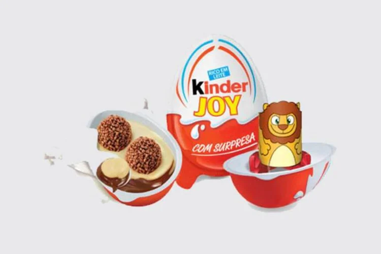 
	&nbsp;

	O Kinder Joy pode ser encontrado em pontos de venda de todo pa&iacute;s ao pre&ccedil;o sugerido de R$ 2,99
 (Divulgação)