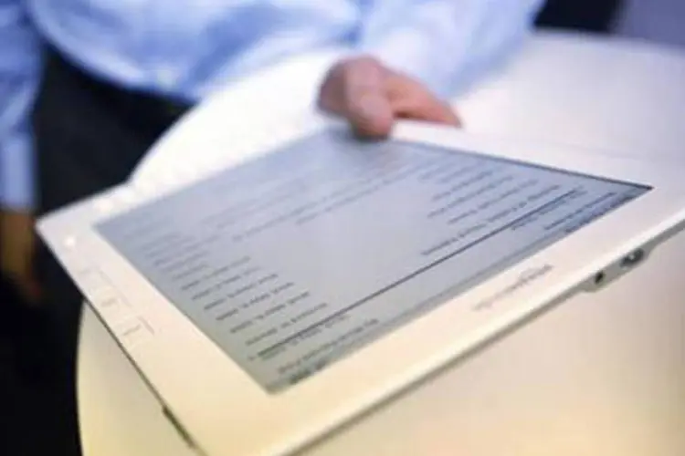 Kindle, e-reader fabricado pela Amazon (.)