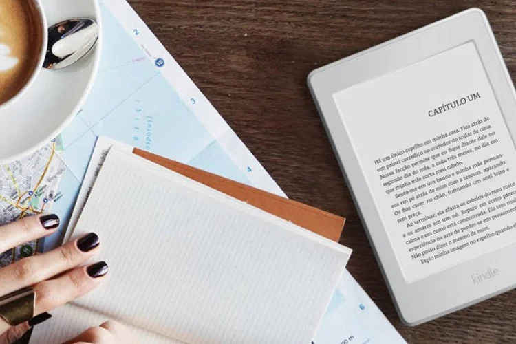 Kindle Paperwhite branco (Divulgação/Amazon)
