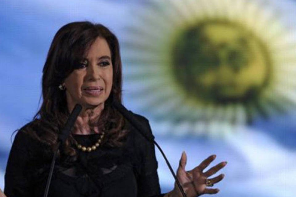 Cristina Kirchner nega intenção de mudar Constituição