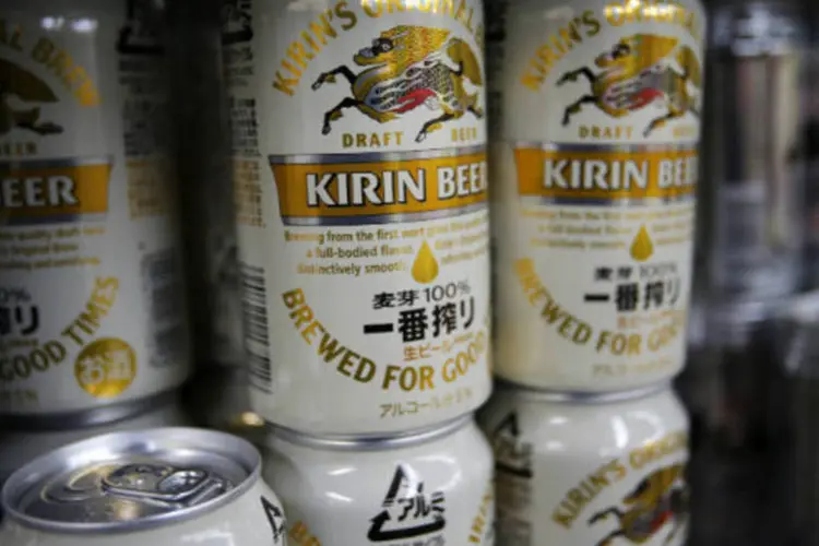 
	Cerveja da Kirin: o parque gerar&aacute; 35% da energia utilizada pela empresa em todo o&nbsp;pa&iacute;s
 (REUTERS/Issei Kato)
