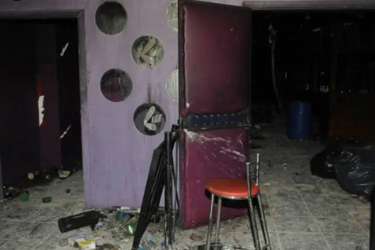 
	Interior da boate Kiss, destru&iacute;da pelo inc&ecirc;ndio que deixou 235 mortos em Santa Maria
 (Wilson Dias/ABr)