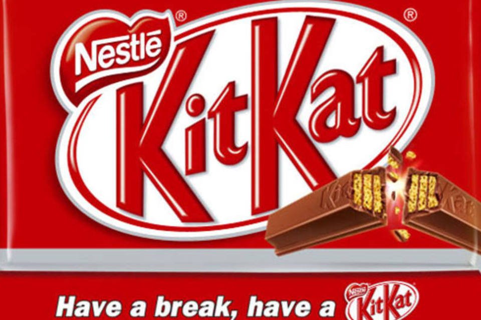 
	Kit Kat: chocolate entra em brincadeira nas redes sociais com marca concorrente
 (Reprodução)