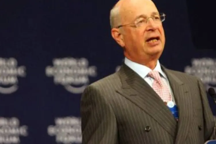 Klaus Schwab, presidente do Fórum Mundial Econômico: incerteza nos Estados Unidos pode ser prejudicial