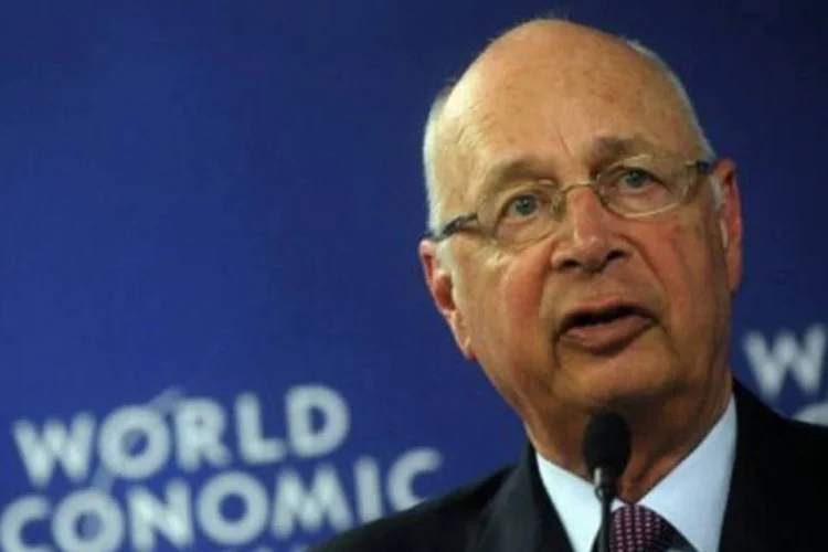 Klaus Schwab, diretor do Fórum Econômico Mundial: "o WikiLeaks é a expressão da nova realidade" (Rodrigo Arangua/AFP)