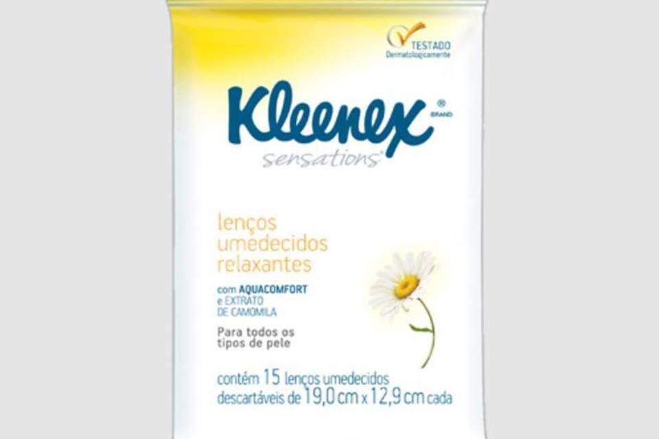 Kimberly-Clark amplia a linha de lenços Kleenex