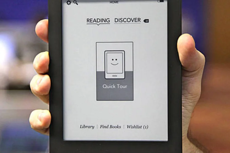 Kobo Touch: com tela de 6 polegadas e apenas 185 gramas, e-reader da Livraria Cultura será vendido por 399 reais (Divulgação/ Livraria Cultura)
