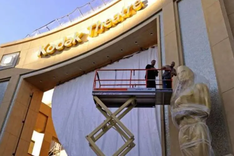 As instalações foram inauguradas em novembro de 2001, e o teatro, já com o nome Kodak, acolheu sua primeira cerimônia do Oscar em março de 2002 (Kevork Djansezian/Getty Images)