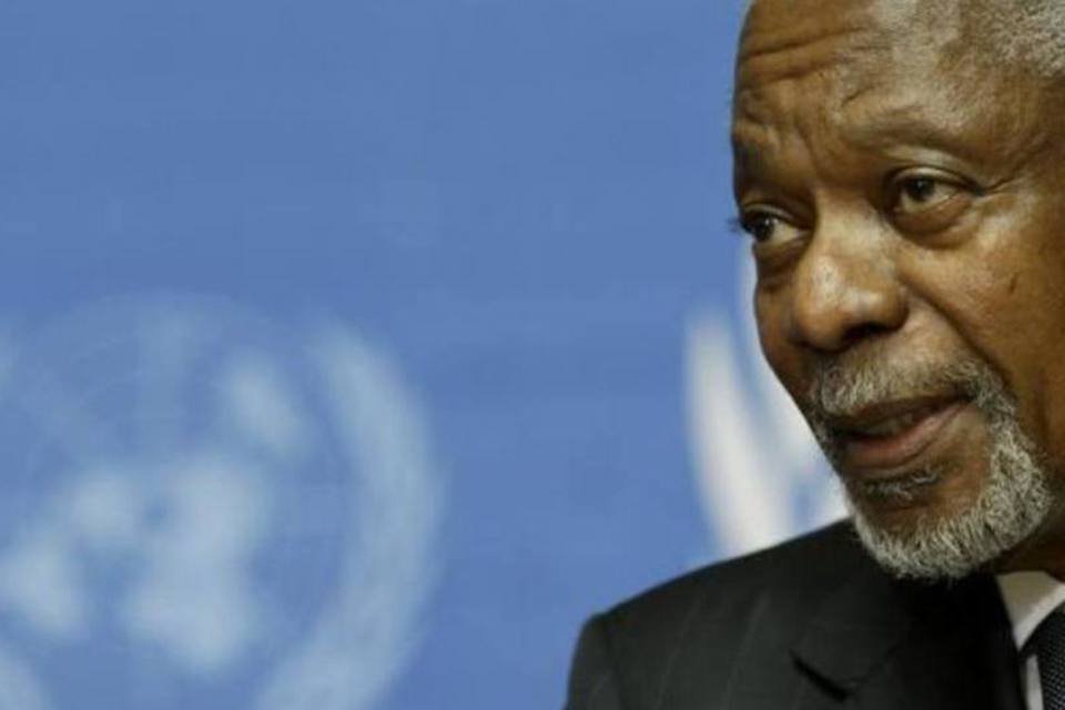 Nos últimos meses, Annan insistiu em plano de paz na Síria