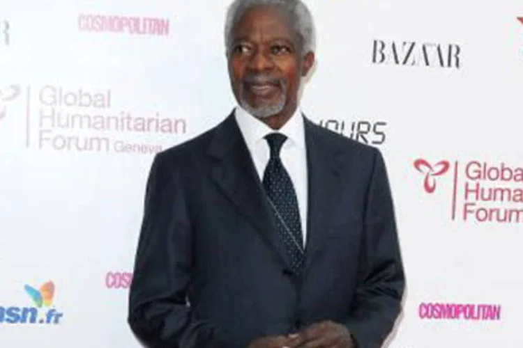 O ex-secretário-geral da ONU, Kofi Annan: `há alguns que dizem que contribuíram com o Iraque, eu não vejo isto´ (Getty Images)