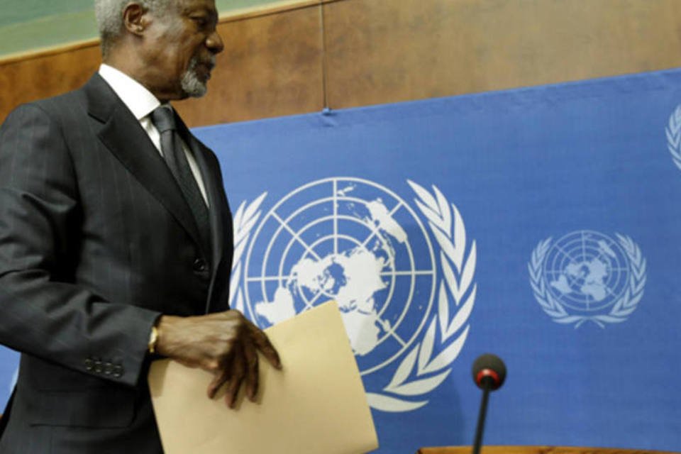 Síria demonstra "pesar" pela renúncia de Annan