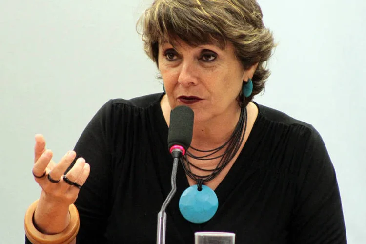 Erika Kokay: deputada é acusada por peculato e lavagem de dinheiro (Viola Junior / Câmara dos Deputados)