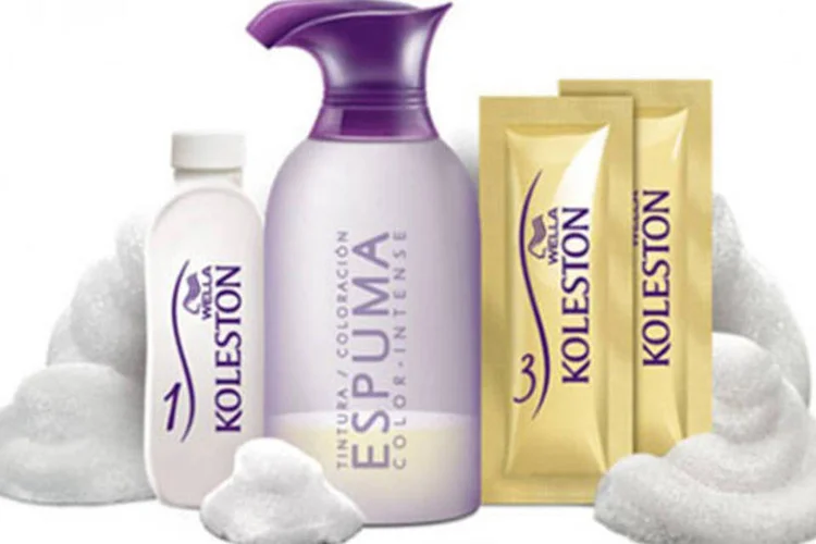 Koleston Espuma é uma coloração permanente para ser usada em casa e promete colorir o cabelo de maneira uniforme, evitando manchas e respingos (Divulgação)
