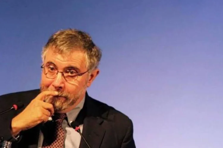 Paul Krugman, Nobel de Economia, no EXAME Fórum (Nacho Doce/Reuters)