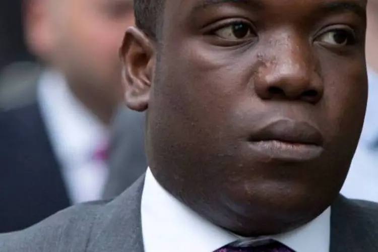 O ex-operador do UBS Kweku Adoboli em Londres (Neil Hall/Reuters)