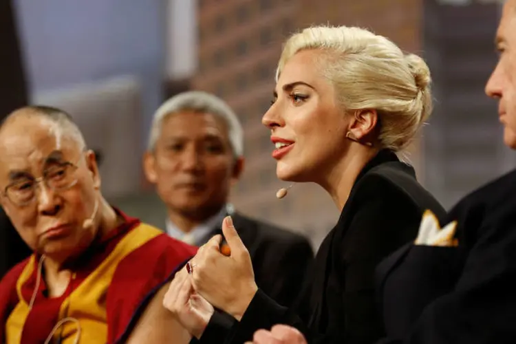 
	Lady Gaga: o ministro chin&ecirc;s das rela&ccedil;&otilde;es exteriores, Hong Lei, emitiu um comunicado condenando Gaga por se envolver na quest&atilde;o da independ&ecirc;ncia do Tibet
 (Chris Bergin / Reuters)
