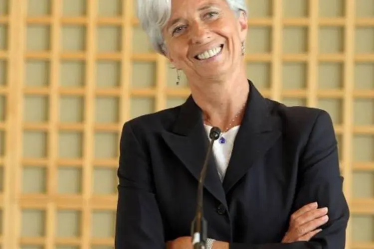 A vitória de Lagarde foi garantida após potências emergentes como China, Rússia e Brasil declararem apoio a ela (Dominique Charriau/Getty Images)