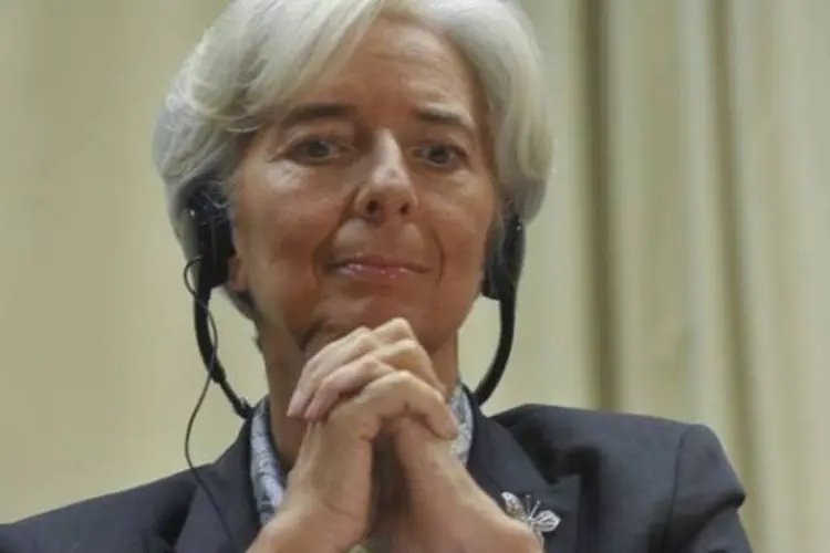 Lagarde aposta em uma política monetária que favoreça o crédito e, nesse sentido, disse que o Banco Central Europeu "tem margem" para reduzir suas taxas de juros (Marcello Casal Jr/ABr)