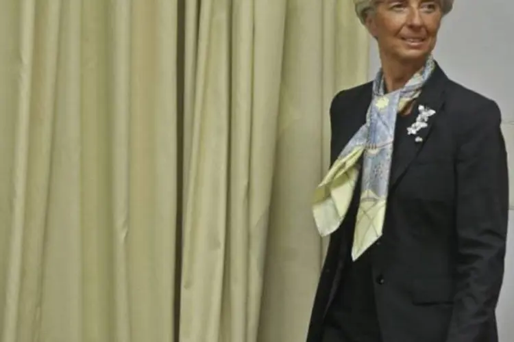 Lagarde falou sobre a crise do euro na Globonews (Marcello Casal Jr/ABr)