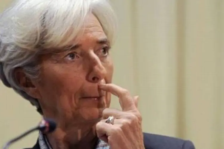 Christine Lagarde disse que é preciso recuperar a confiança dos mercados, investidores e consumidores (Evaristo Sa/AFP)
