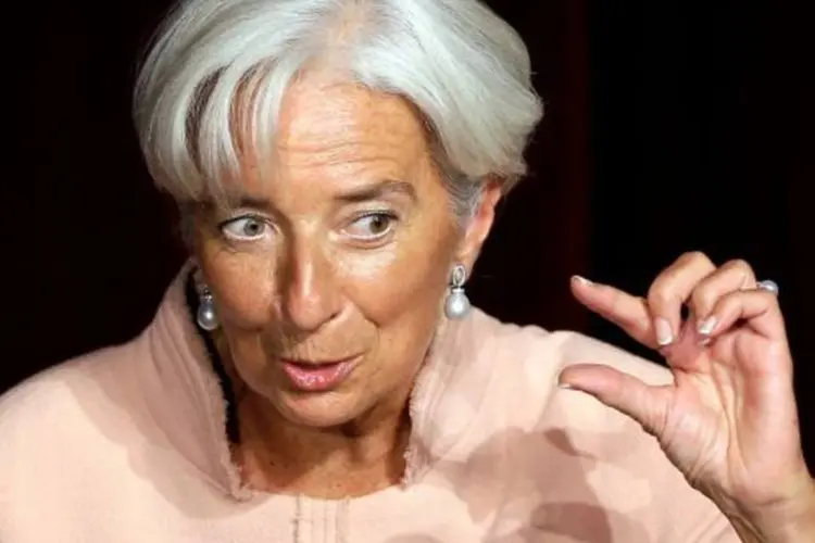 
	Christine Lagarde: em qualquer caso, o FMI se comprometeu a continuar fornecendo o maior volume poss&iacute;vel de assist&ecirc;ncia t&eacute;cnica de capacita&ccedil;&atilde;o
 (Michael Sohn/Divulgação/Reuters)