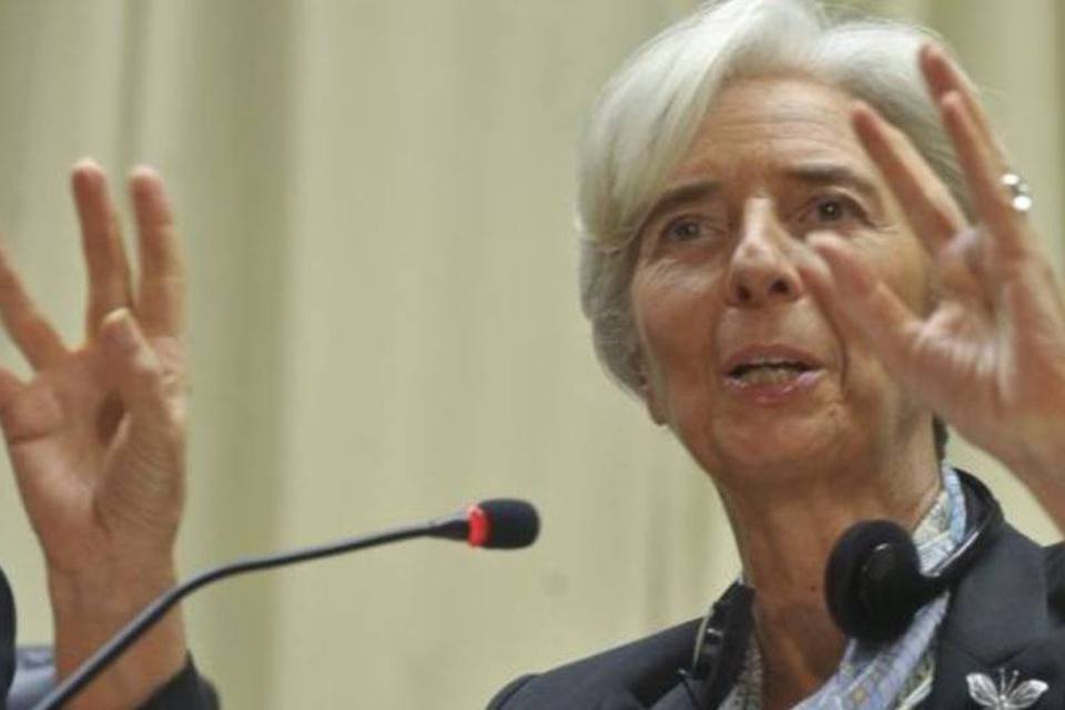 Lagarde e Alckmin discutem crise econômica