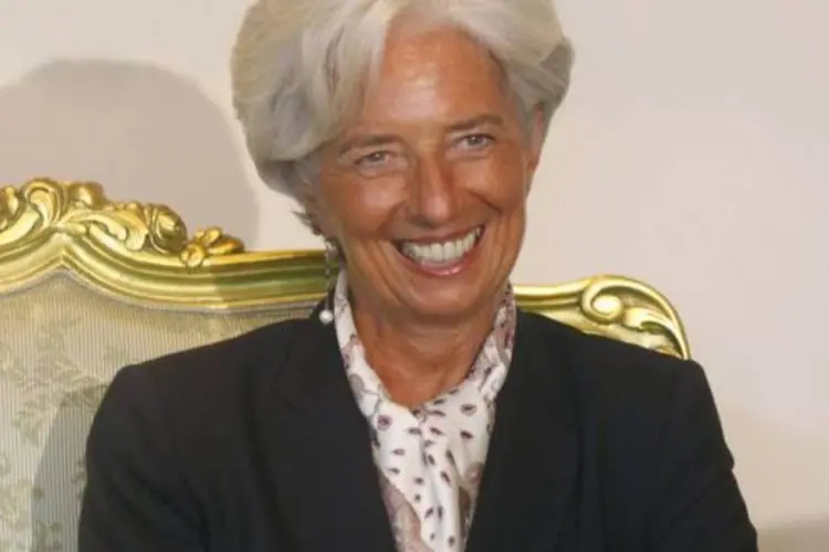
	Christine Lagarde, do FMI: &quot;saudamos as medidas tomadas pelo BCE&quot;
 (Amr Abdallah Dalsh/Reuters)