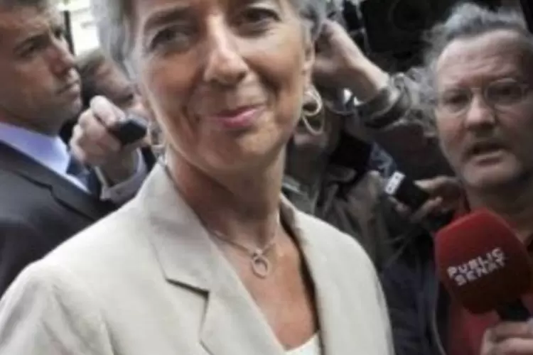 A ministra das finanças francesa Christine Lagarde é candidata ao cargo de Strauss-Kahn, após escândalo sexual (Mehdi Fedouach/AFP)