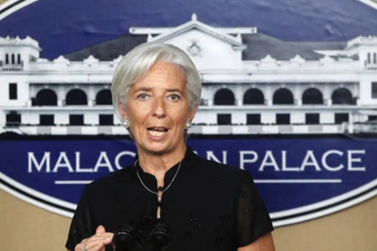 
	Lagarde est&aacute; encurtando sua viagem &agrave; &Aacute;sia para participar da reuni&atilde;o do Eurogroup em Bruxelas
 (Cheryl Ravelo/Reuters)