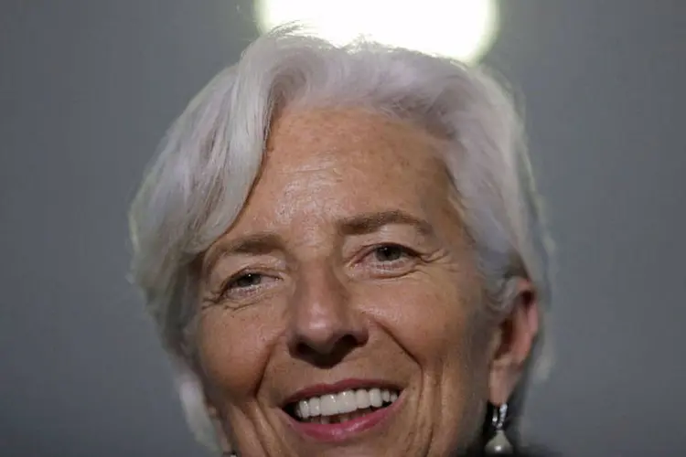 
	Christine Lagarde: recupera&ccedil;&atilde;o do setor banc&aacute;rio, segundo a diretora do FMI, foi um dos fatores que mais contribuiu
 (REUTERS/Ueslei Marcelino)