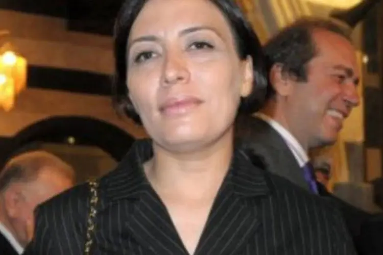 Embaixadora síria na França, Lamia Shakkour (Ammar Abd Rabbo/AFP)