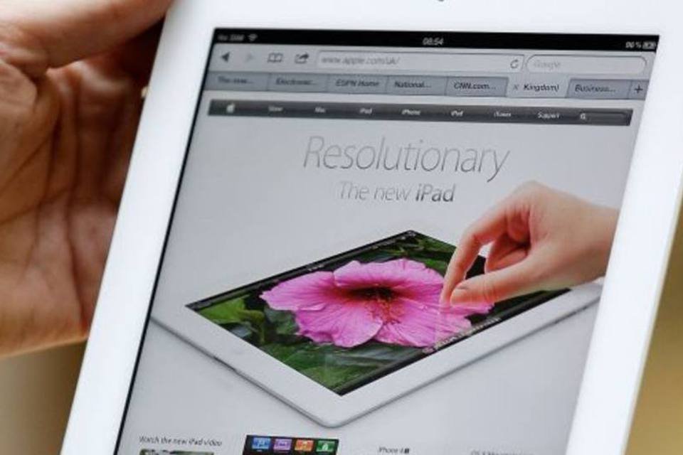 Apple lança novo iPad em mais 22 países, mas não no Brasil