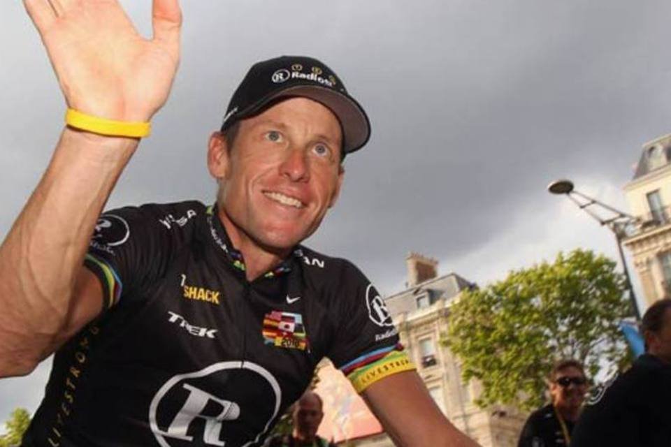As aventuras de Lance Armstrong na corrida