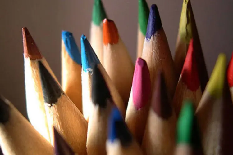 Lápis de cor (Emi Yanez/Creative Commons/Flickr)