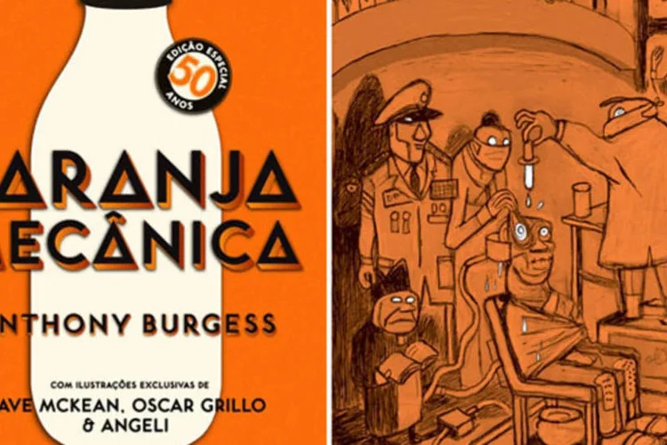 
	Lan&ccedil;ado em 1962, o maior sucesso do escritor brit&acirc;nico Anthony Burgess serviu de base para o cl&aacute;ssico do cinema dirigido por Stanley Kubrick
 (Divulgação)