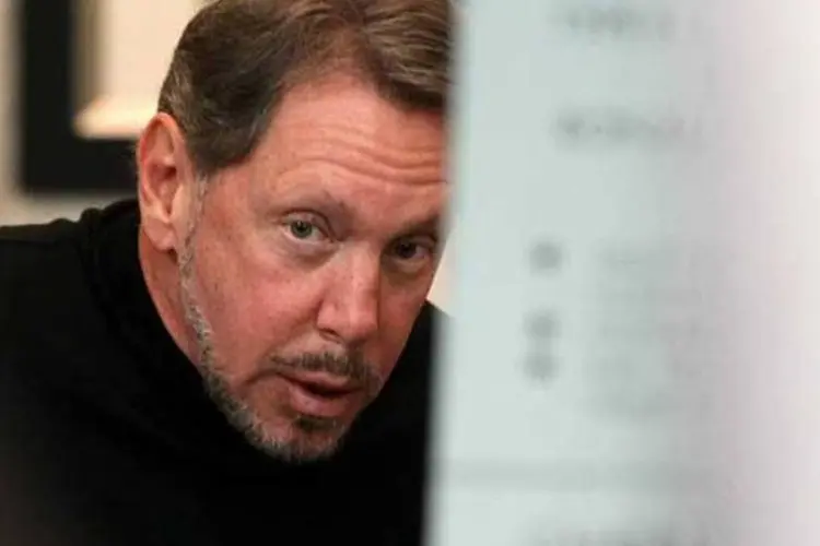 Larry Ellison, presidente-executivo da Oracle, testemunha no processo envolvendo a empresa (Justin Sullivan/Getty Images)