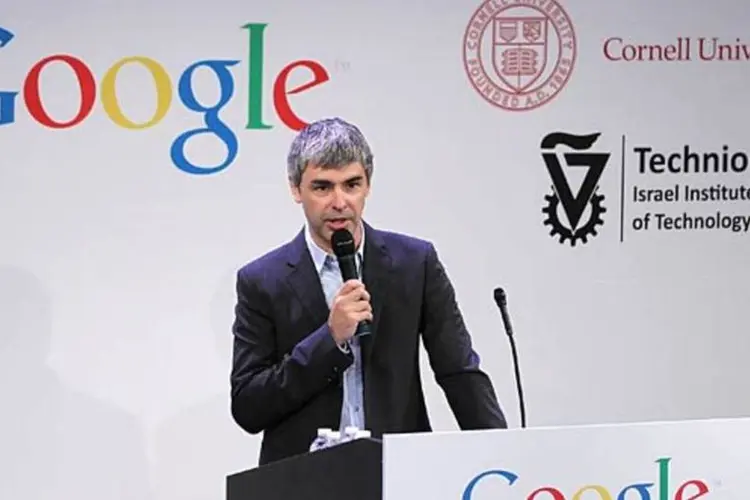 
	Larry Page, CEO do Google: a Comiss&atilde;o Europeia vem investigando h&aacute; dois anos acusa&ccedil;&otilde;es de suposta manipula&ccedil;&atilde;o pelo Google de resultados de buscas
 (Justin Sullivan / Getty Images)