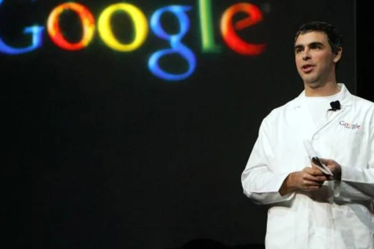 Larry Page depôs pelo segundo dia, nesta quarta-feira, em uma grave disputa judicial com a Oracle quanto à tecnologia de smartphones (Ethan Miller/Getty Images)