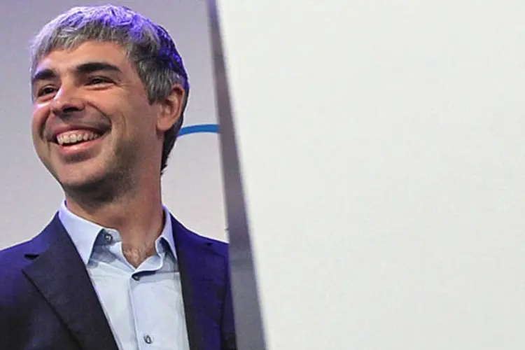 
	Larry Page: CEO da empresa se mostrou satisfeito pelo desempenho da empresa no per&iacute;odo, que qualificou como de &quot;s&oacute;lido trimestre&quot;
 (Getty Images)