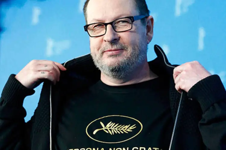 
	Lars Von Trier: ele afirmou que no domingo completar&aacute; 90 dias s&oacute;brio
 (REUTERS/Tobias Schwarz)