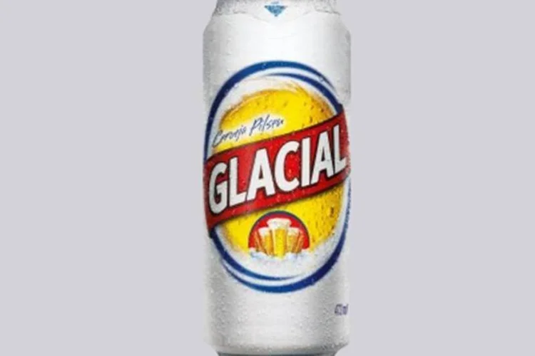 Latão da cerveja Glacial com 473 ml (Divulgação)