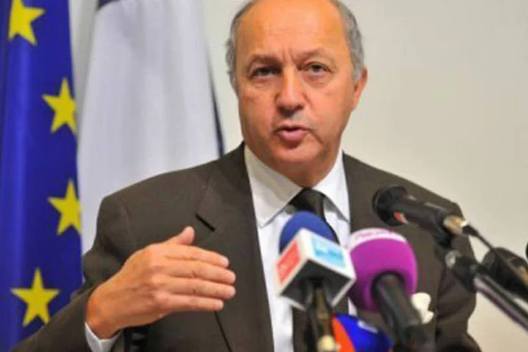 
	O chanceler Laurent Fabius anunciou a aprova&ccedil;&atilde;o francesa da proposta palestina
 (John Thys/AFP)