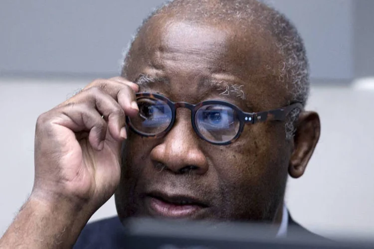 
	Laurent Gbagbo: &quot;Declaro-me inocente&quot;, disse Gbagbo, de 70 anos, depois que um oficial da corte leu as acusa&ccedil;&otilde;es de Haia
 (Peter Dejong / Reuters)