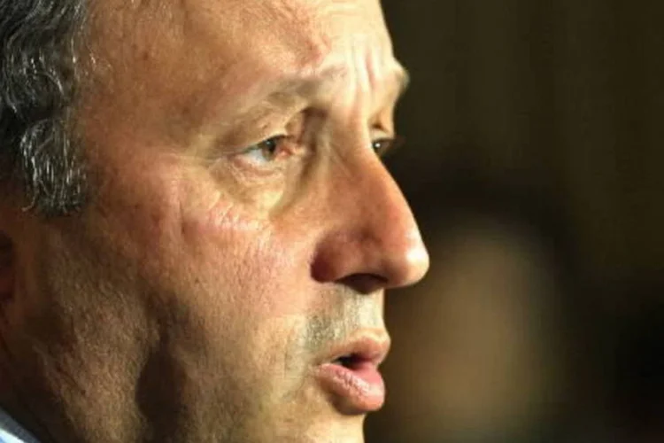 Fabius: "Teria de haver uma reação com força na Síria por parte da comunidade internacional, mas não há questão sobre o envio de tropas ao terreno" (Lucas Schifres/Bloomberg)