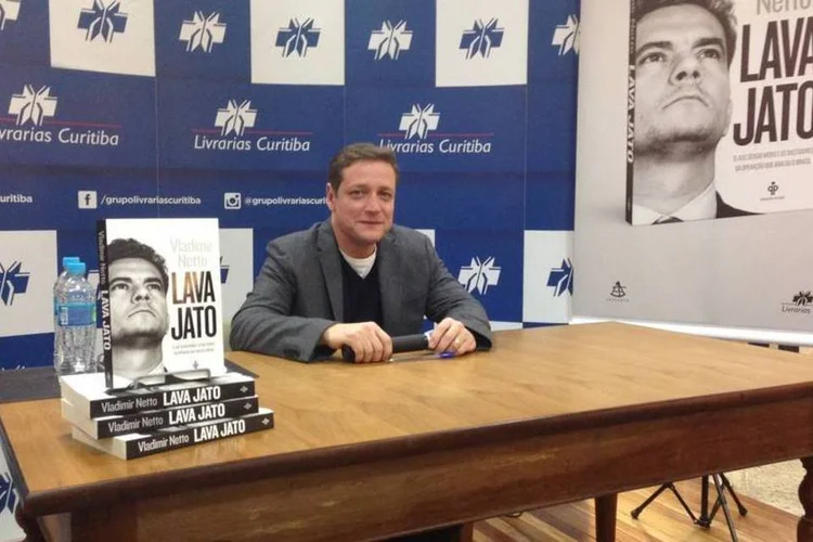 Vladimir Netto: livro sobre a Lava Jato está há 11 semanas entre os mais vendidos do país (Reprodução/Twitter/Vladimir Netto)