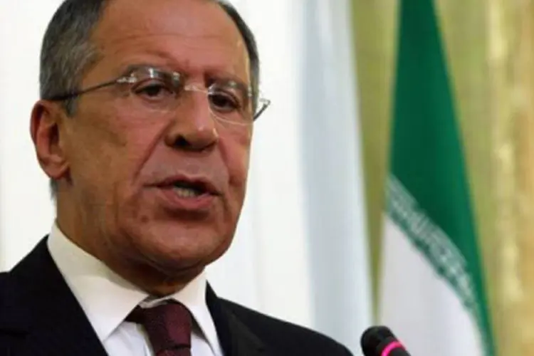 O ministro das Relações Exteriores russo Serguei Lavrov: A maioria dos grupos de oposição sírios criticou o acordo, e o apelidou de "farsa" (©AFP / Natalia Kolesnikova)