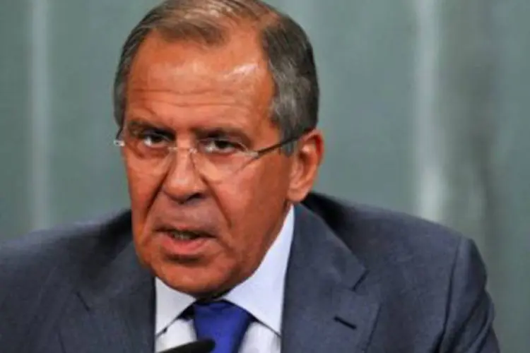 O ministro das Relações Exteriores da Rússia, Sergey Lavrov (Yuri Kadobnov/AFP)