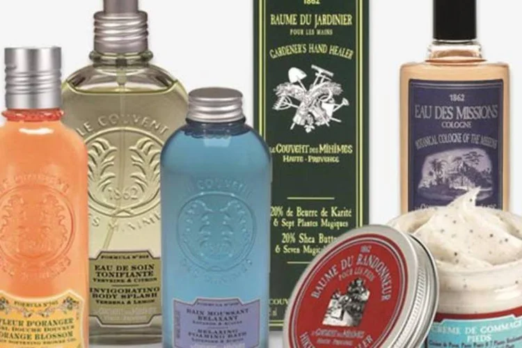 Linha Le Couvent des Minimes chega ao Brasil em abril (Divulgação:LOccitane/Montagem: Juliana Pimenta)