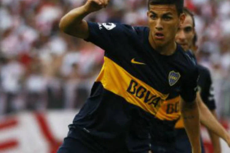 
	Jogador do Boca Juniors: na quinta-feira aconteceram violentos incidentes no centro de Buenos Aires durante a realiza&ccedil;&atilde;o do &#39;Dia do Torcedor do Boca Juniors&#39;
 (Getty Images)
